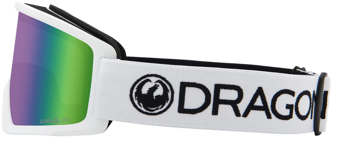 DX3 OTG Base White LumaLens Green Ion Snow Goggles