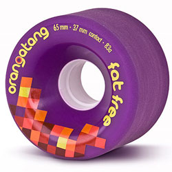 Orangatang Fat Free 65mm Longboard Wheels