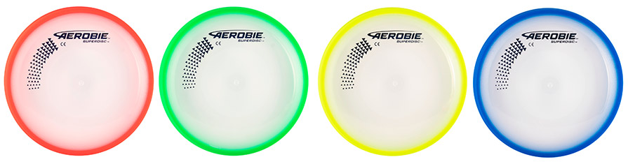 Aerobie Superdisc Colour Options