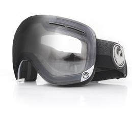 Dragon X1s Flux Black Transitions Clear Snowboard Goggle