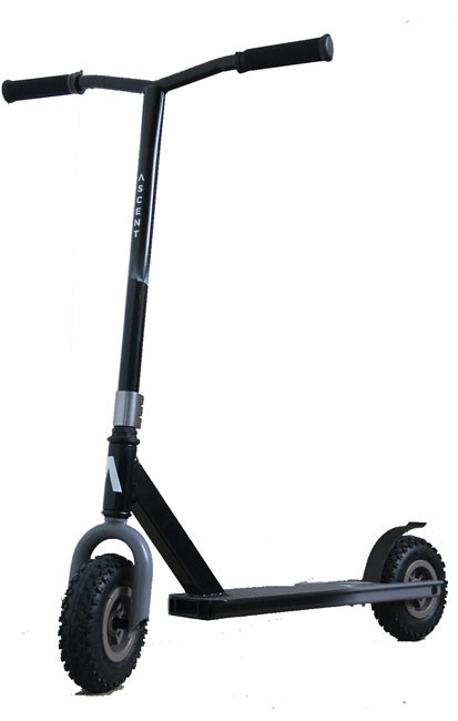 Ascent Dirt Scooters Dirt Scooter Fade Black Complete