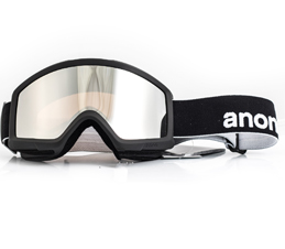 Anon Helix 2.0 Black Silver Amber Snowboard Goggle