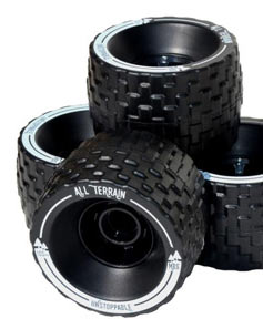 MBS All Terrain Longboard Wheels