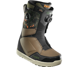 Thirty Two Lashed Bradshaw Double Boa Camo Mens Snowboard Boots