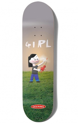 Girl Fireworks One Off Breana Geering Skateboard Deck