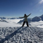 Sam on Top of the Mountains