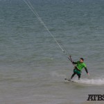 Fast Landing Kitesurf Jump