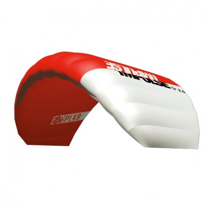 PLKB Impulse TR Kitesurf Trainer Kite 2.5m Red