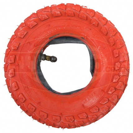 Primo Red Dirt Scooter Tyre and Tube