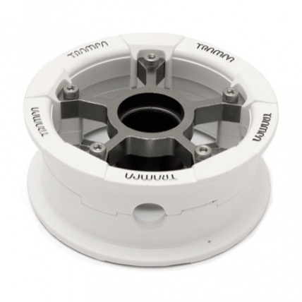 Trampa White Gun Dirt Scooter Superstar Hubs