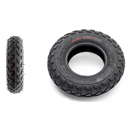 Black Primo Alpha Lite Tyre