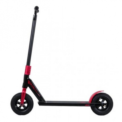 The new Blunt ATS Dirt Stunt Scooter in Red