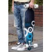 Atom Drop 36 inch Longboard in Blue