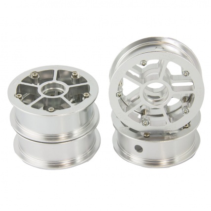 MBS Rockstar Pro Hubs in Silver