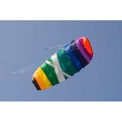 Cross Kites Air Rainbow 2 Line Powerkite in use