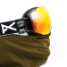 Anon M2 Black Snowboard Goggles Red SolX with MFI fask mask (not included)