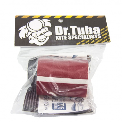 Dr. Tuba Dacron Kite Repair Tape in Red