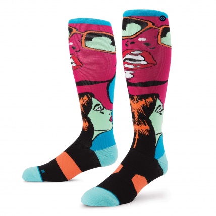 Stance Icona Acrylic Med Cushion Mens Snowboard Socks