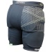 Demon FlexForce Pro Snowboard Padded Shorts Rear