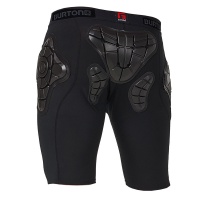 Burton - Mens Total Impact Shorts with G-Form Black