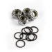 Scrub 10mm Axle nut and Speed Washer Set