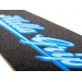 Hella Grip Classic Logo Blue on Blue Icebox Scooter Grip Close Up