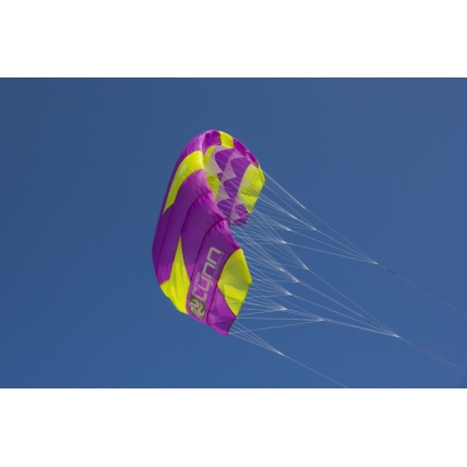 Peter Lynn UNIQ Quad 2.5M 2.5 M Single Skin Power Trainer Kite 4-Line Handles 