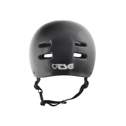 TSG Evo Helmet in Injected Black Back