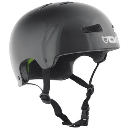 TSG Evo Helmet in Injected Black