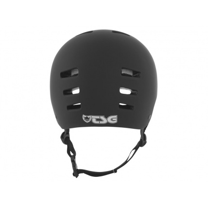 TSG Evo Helmet in Satin Black Back