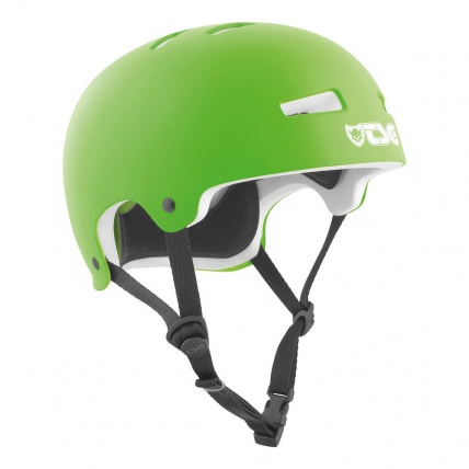 TSG Evo Helmet in Satin Lime Green