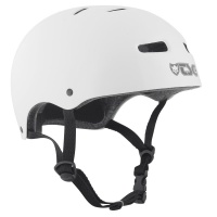 TSG - Skate BMX Helmet in Injected White