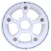 MBS FiveStar Hubs White mountainboard