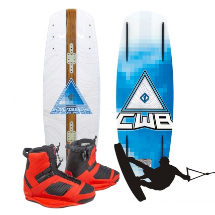 CWB Vibe board with Ronix Cocktail Boot and 30min lesson at WMSKI package