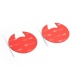Replacement adhesive tags for Xensr standard flat mount.