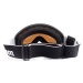 Anon Helix 2.0 Black Silver Amber Snowboard Goggle back view