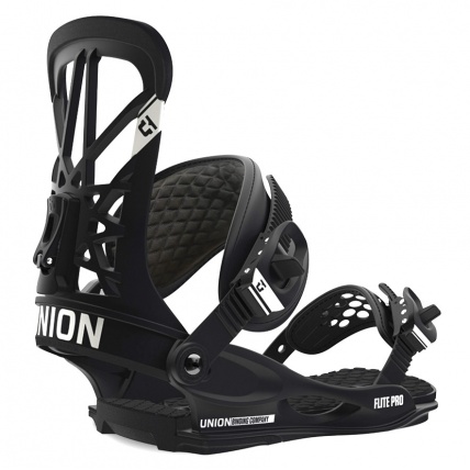 Union Flite Pro Snowboard Bindings in Black