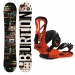 Burton Blunt Snowboard with Union Flite Pro Bindings in Orange