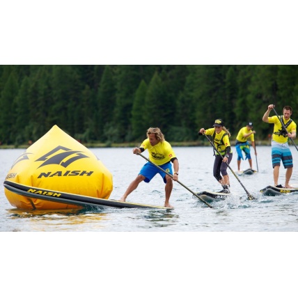 Naish One 12ft 6in Racing/ Touring iSUP Paddleboard in use