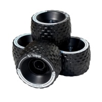 MBS - All Terrain Longboard Wheels Black