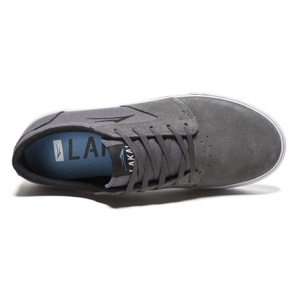 Lakai Fura Skate Shoes in Cement Inside