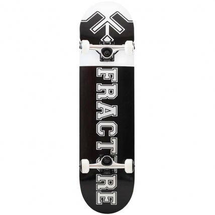Fracture Complete Skateboard Black Uni 8.0
