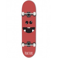 Fracture - Lil Monsters Red Complete Skateboard 8.0