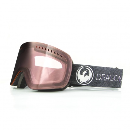 Dragon NFXs Echo Transition Light Rose Snow Goggles