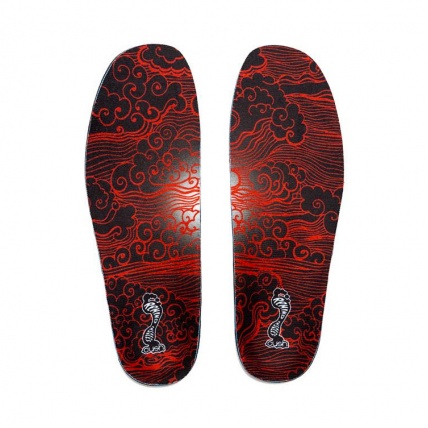 Remind Cush Clouds Red Performance Orthotics Insoles Cloud Graphic