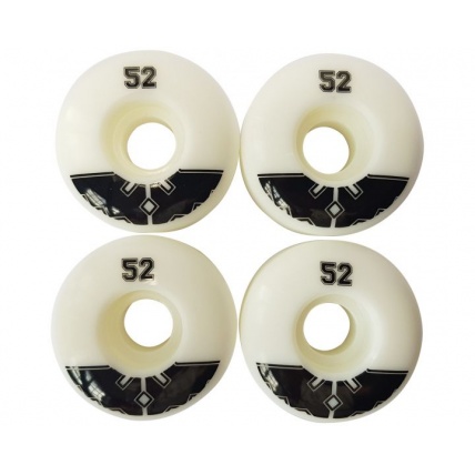 Fracture Uni Pro Skateboard Wheels 52mm Black