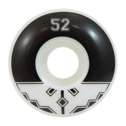 Fracture Uni Pro Skateboard Wheels 52mm Black