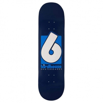 Birdhouse 8.375in B Logo Blue Skateboard Deck