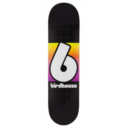 Birdhouse Block Logo Rainbow 8.0in Skateboard Deck
