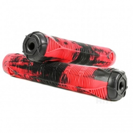 Blunt Envy V2 TwoTone Flangeless Scooter Hand Grips Red Black